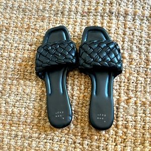 Cute black sandals